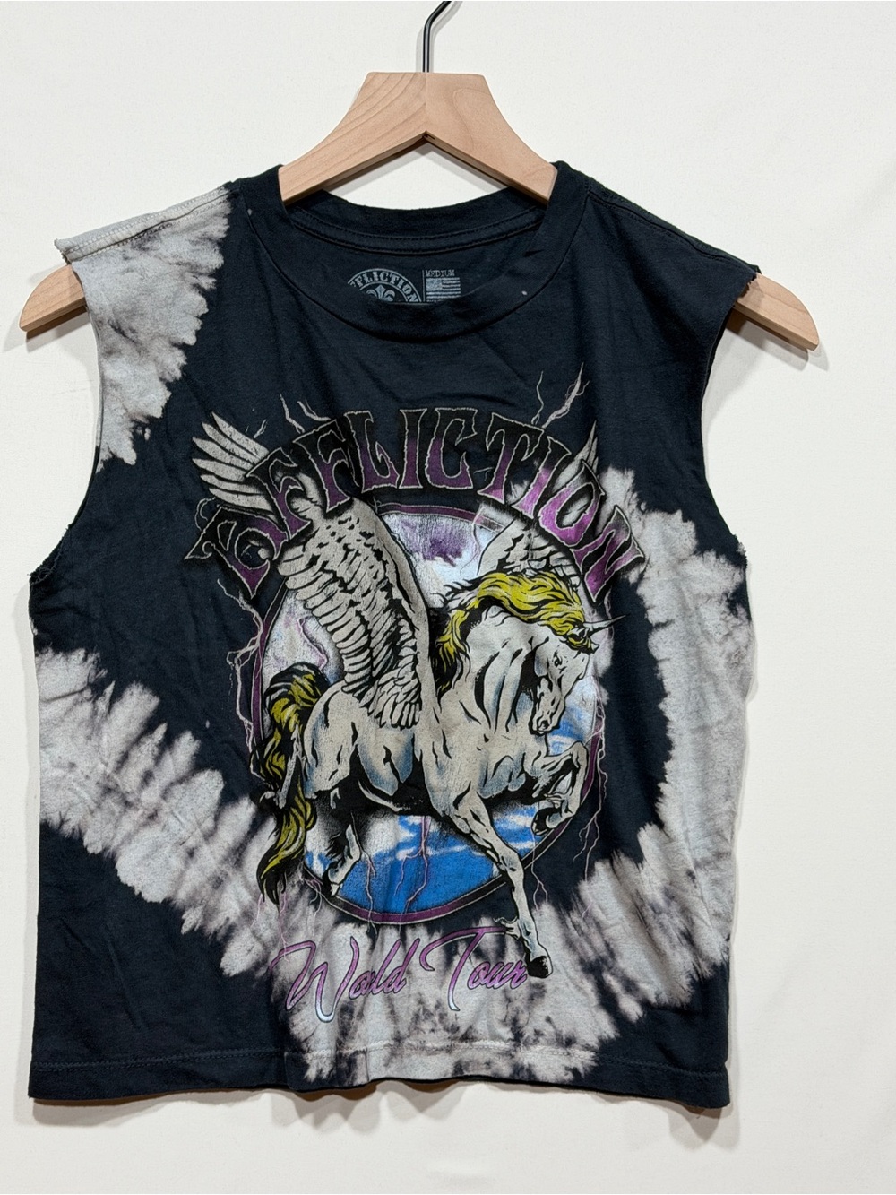 Affliction Pegasus World Tour Graphic Tank Top 🪽🖤  | Size M